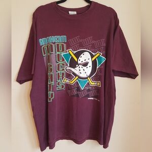 VINTAGE 1993 NHL ANAHEIM MIGHTY DUCKS TEE